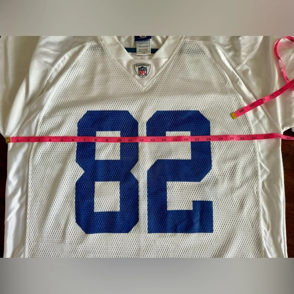 Reebok NFL On Field Jersey Dallas Cowboys Jason Witten #82 White Size L - Picture 12 of 15